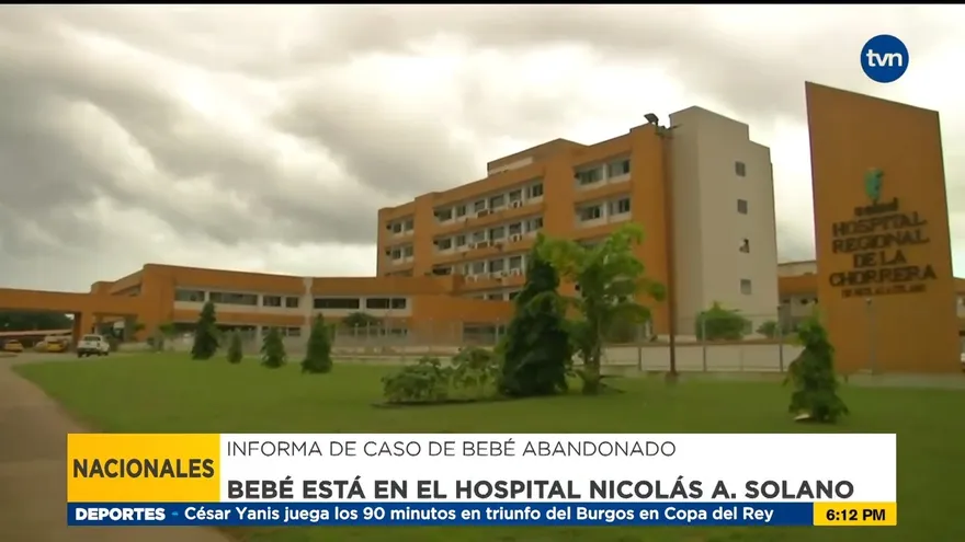 Caso del recién nacido abandonado en policlínica de Arraiján