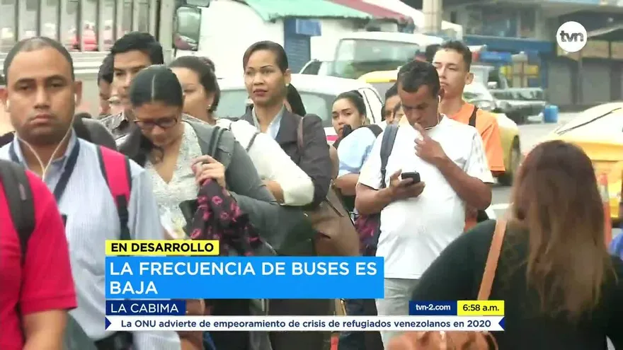 Residentes en Panamá Norte enfrentan problemas de transporte