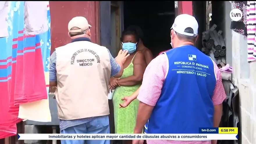 Realizan operativo para detectar casos de COVID-19 en Parque Lefevre