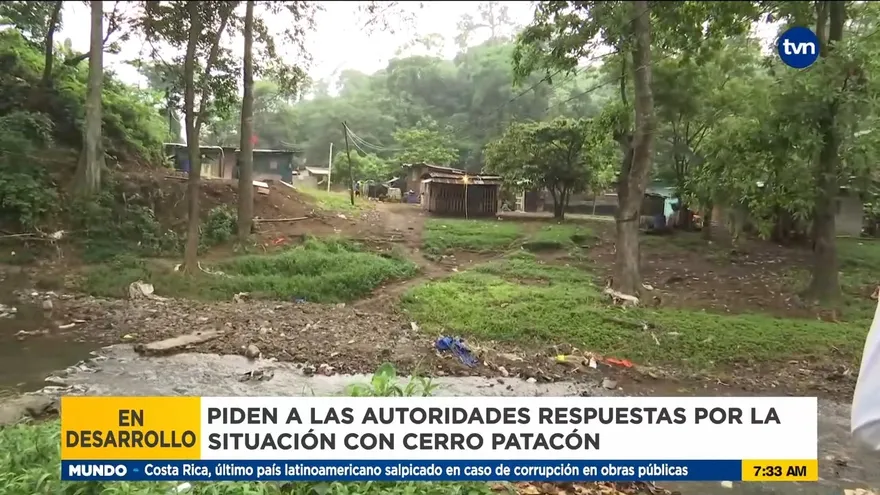 Comunidades aledañas a cerro Patacón, preocupadas por lixiviados