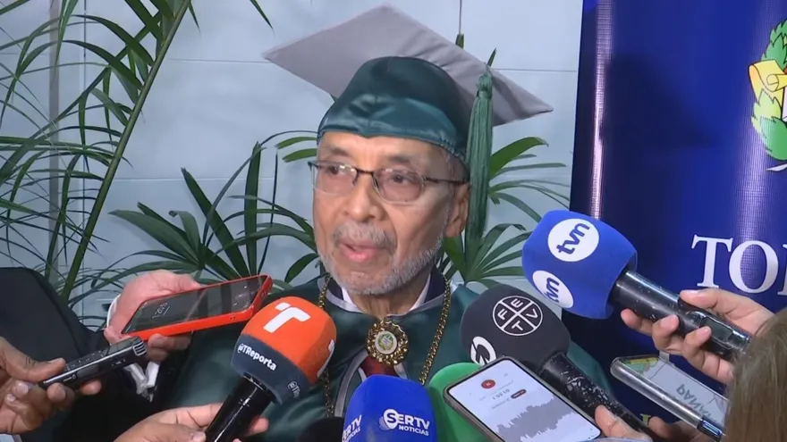 José Emilio Moreno, nuevo rector de la Universidad de Panamá.