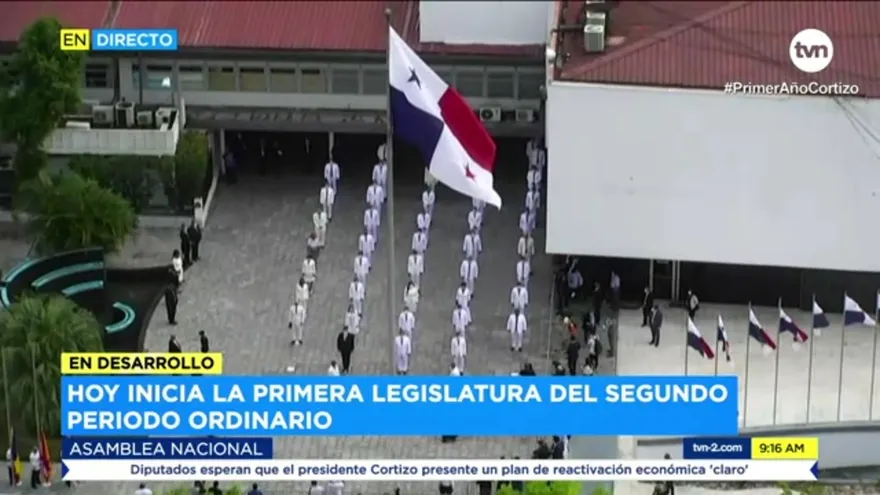 Inician los actos protocolares en la Asamblea Nacional