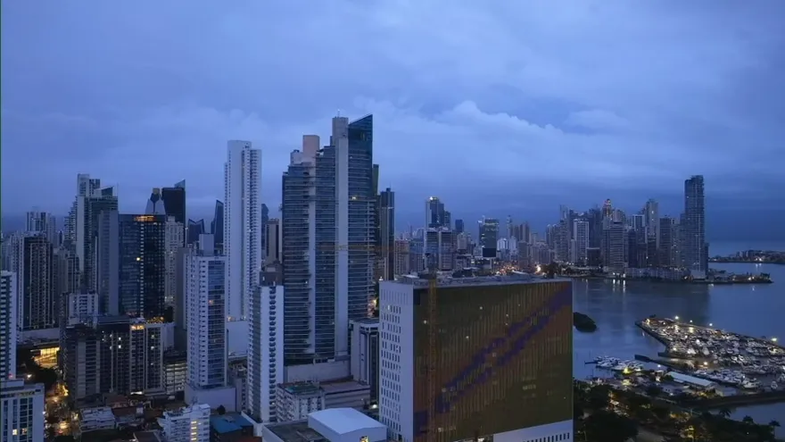 Lluvias en la ciudad de Panamá.