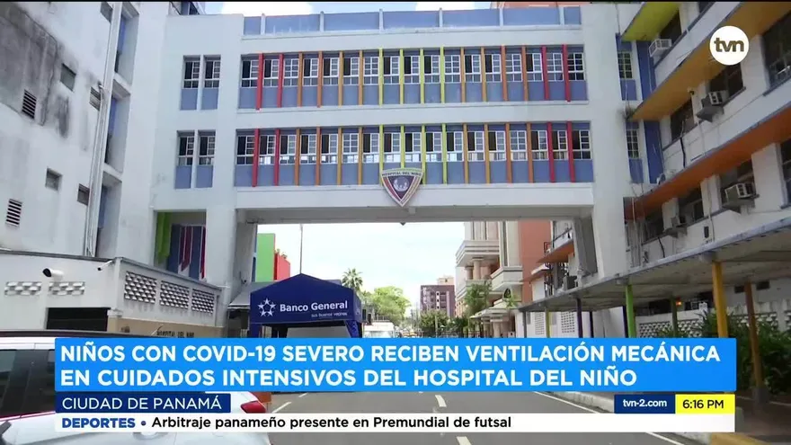 Menores con covid-19 severo responden a tratamiento en el Hospital del Niño