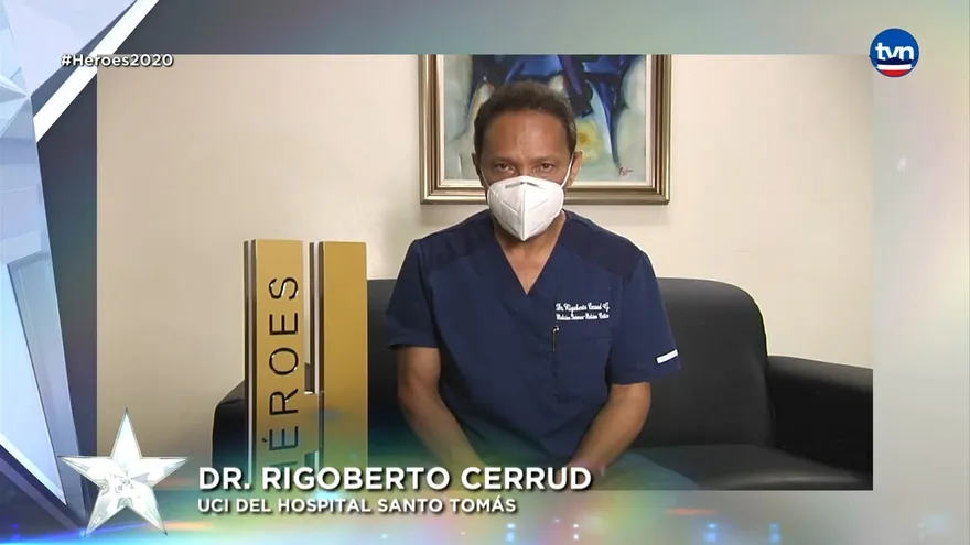 Dr. Rigoberto Cerrud, Héroes de la pandemia Panamá 2020