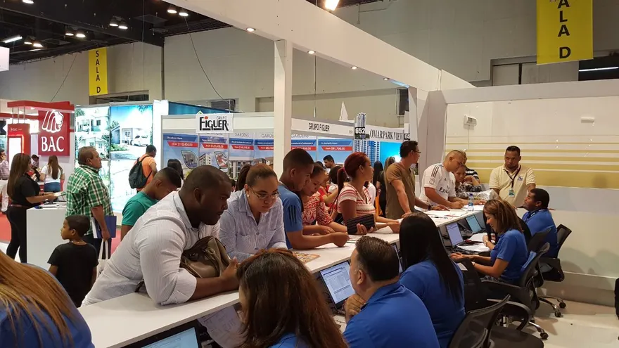 Pabellón de la Caja de Ahorros en la última edición de Expo Vivienda.