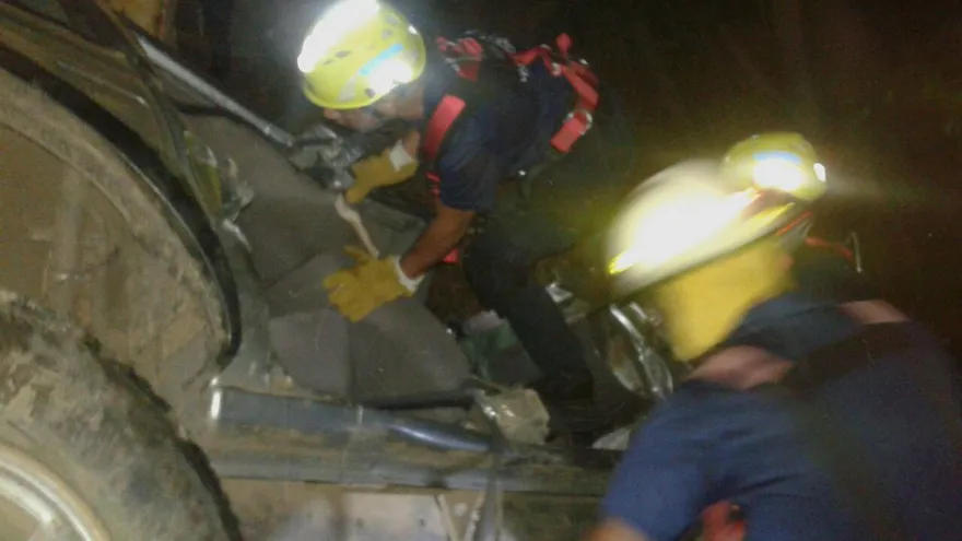 Accidente en Los Santos.