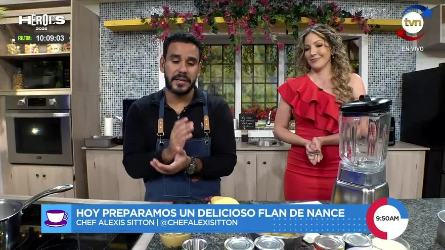 Hoy preparamos un delicioso Flan de Nance