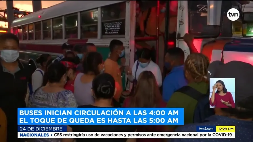 Preocupa aglomeración en transporte público en Panamá Este
