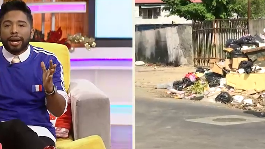 Chollykid brindó su opinión sobre los problemas de la basura