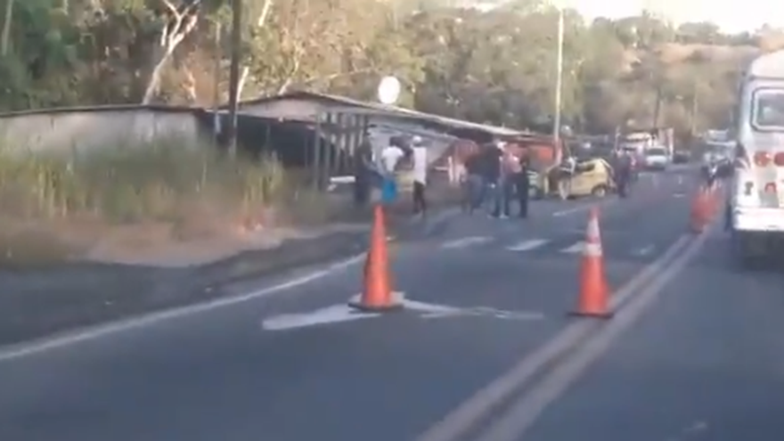 El accidente de tránsito dejó una víctima fatal