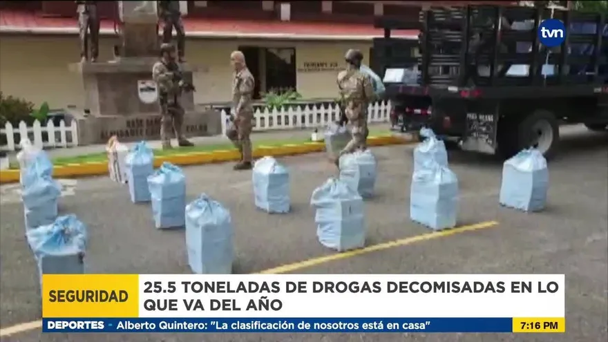 Colón llega a cifra récord de decomisos de drogas