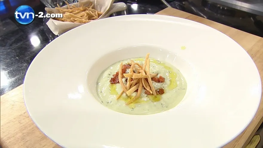 Receta - Crema de Espinacas con Chorizo Extremeño