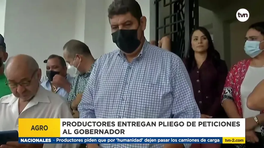 Productores en Azuero piden a las autoridades abrir las calles para detener la pérdida de alimentos