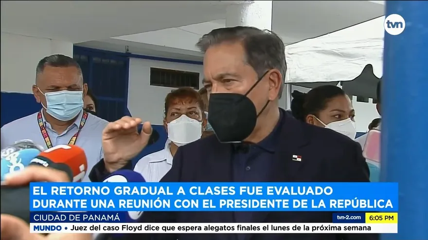 Cortizo sostiene reunión con la Ministra de Educación para retorno gradual a clases