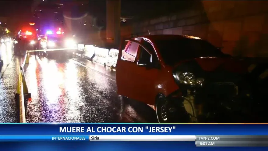 Accidente de tránsito deja un muerto en el Corredor Norte