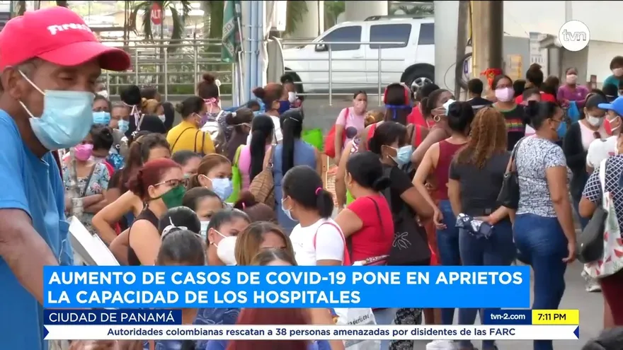 Peligra la capacidad de atención en los hospitales ante el incremento de casos.