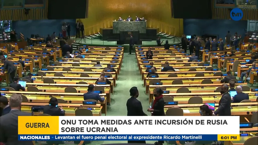 Reuniones continúan en la ONU y la OTAN por invasión a Rusia