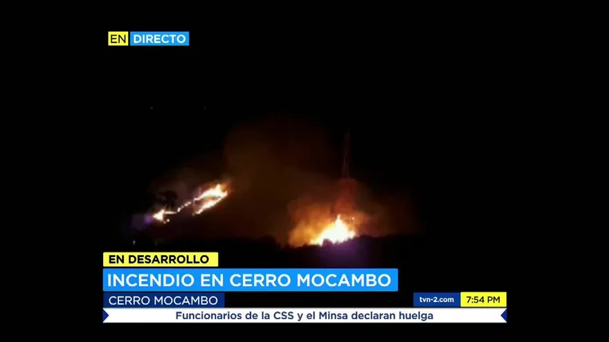 Incendio en Mocambo