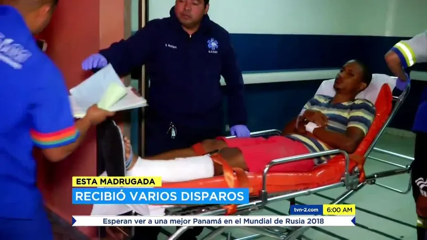 Herido por balacera en San Joaquín