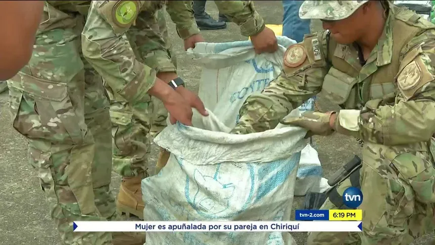 Decomisan una tonelada de droga