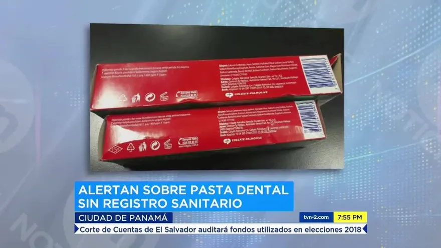 Advierten sobre pasta dental ilegal en Panamá