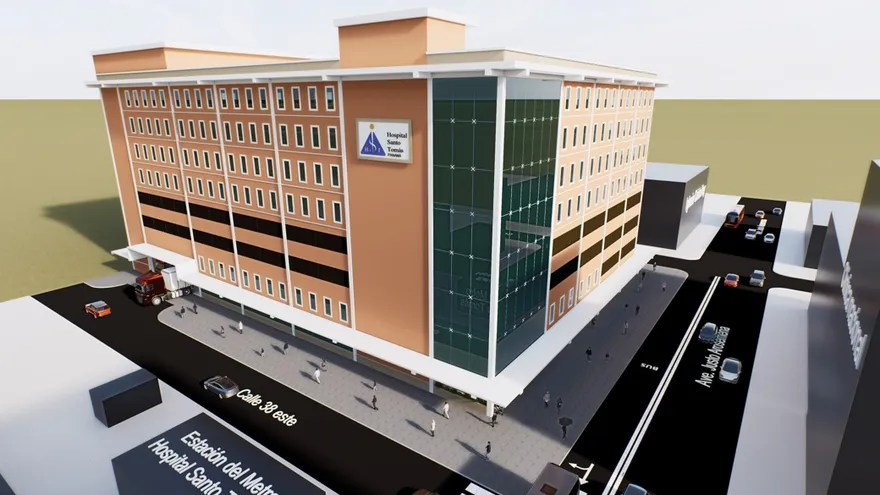 El Ministro de Salud y la autoridades médicas se encargan depresentar el nuevo proyecto ambulatorio.