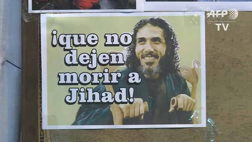 Uruguay sirio es libre de seguir en huelga de hambre