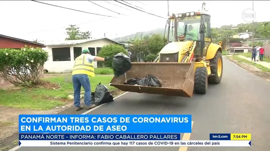 Confirman tres casos de coronavirus en la Autoridad de Aseo