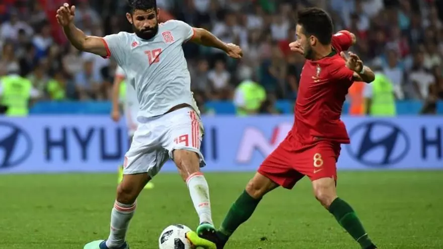 Diego Costa da su opinión sobre el partido ante Portugal