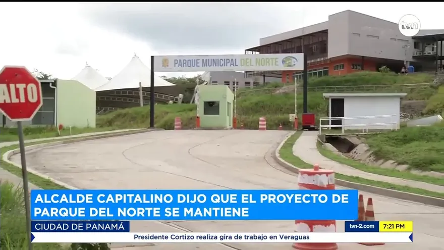 Alcalde capitalino dijo que el proyecto de Parque del Norte se mantiene