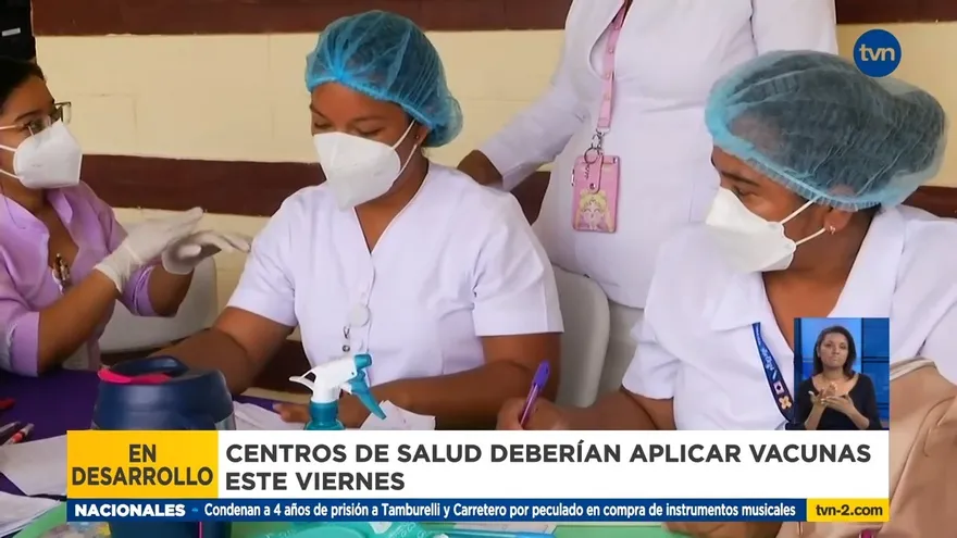 Centros de vacunación cerrados