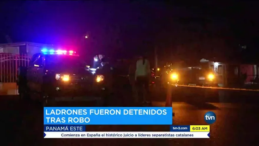 Atrapan a delincuentes tras robar en barbería