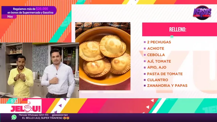 Receta: Pastelitos de pollo