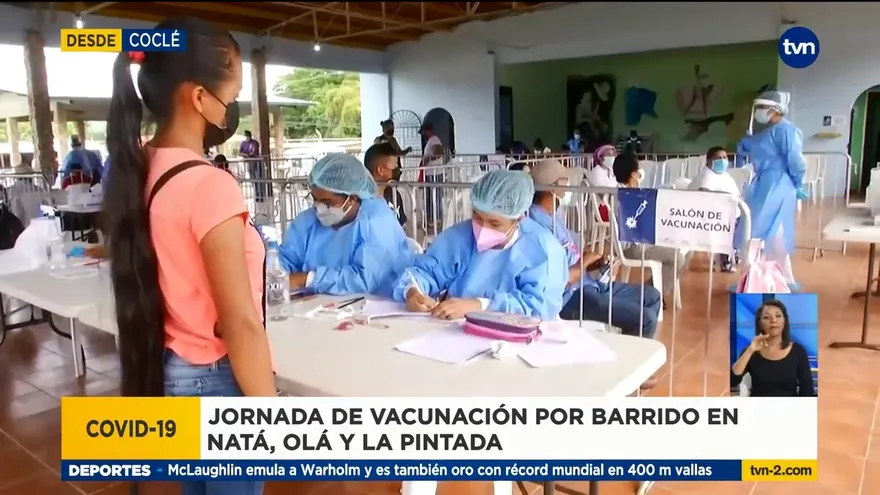 Inicia jornada de vacunación en varios distritos de Coclé