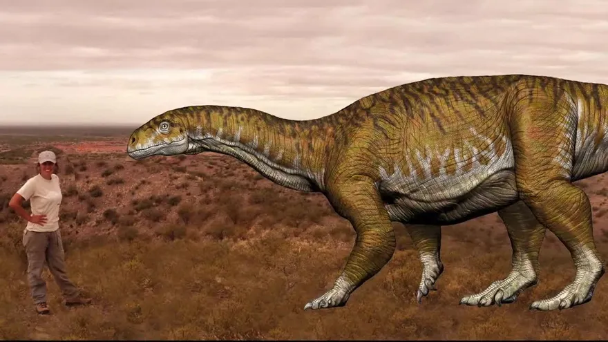 Dinosaurio gigante en Argentina más de 200 millones de años