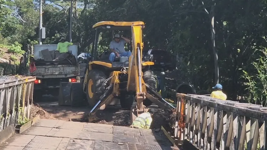 Puente sobre el río Cañazas, entre las provincias de Herrera y Veraguas