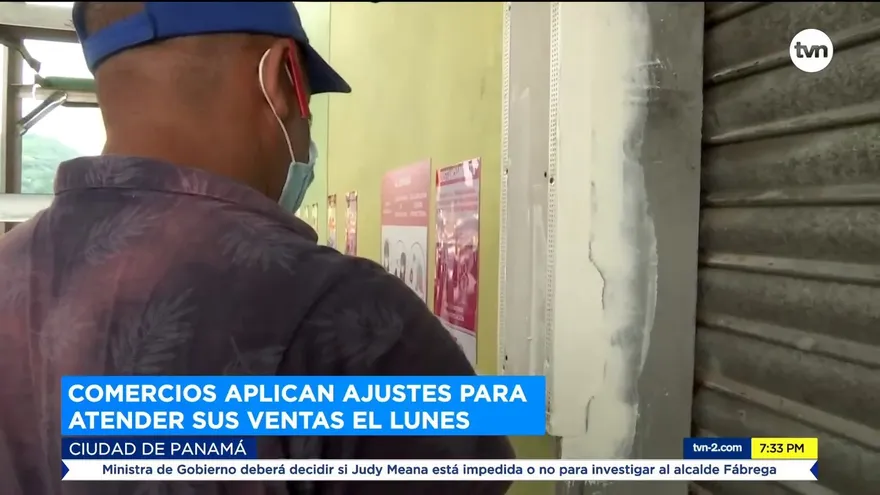 Comercios aplican ajustes para atender sus ventas el lunes