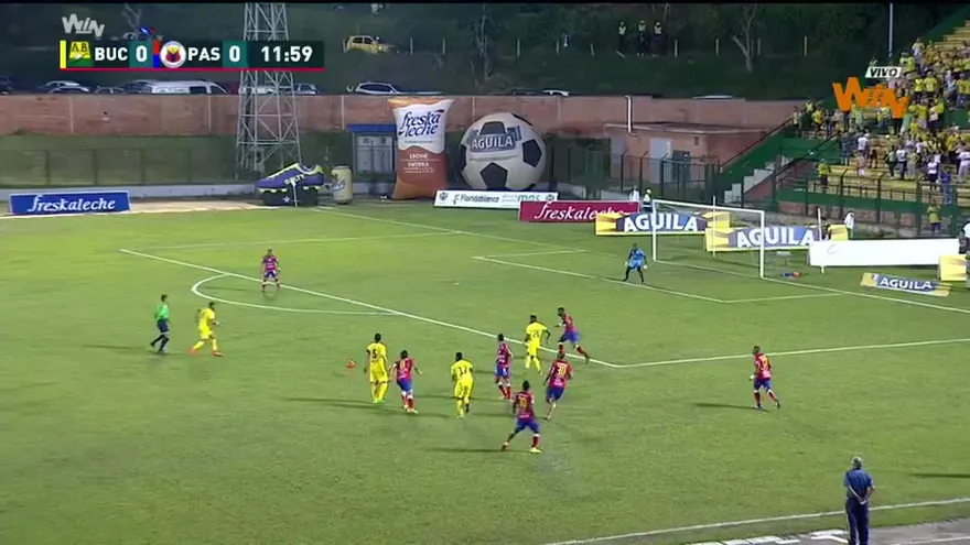 Gol de Atlético Bucaramanga, gracias al disparo de Gabriel Gómez