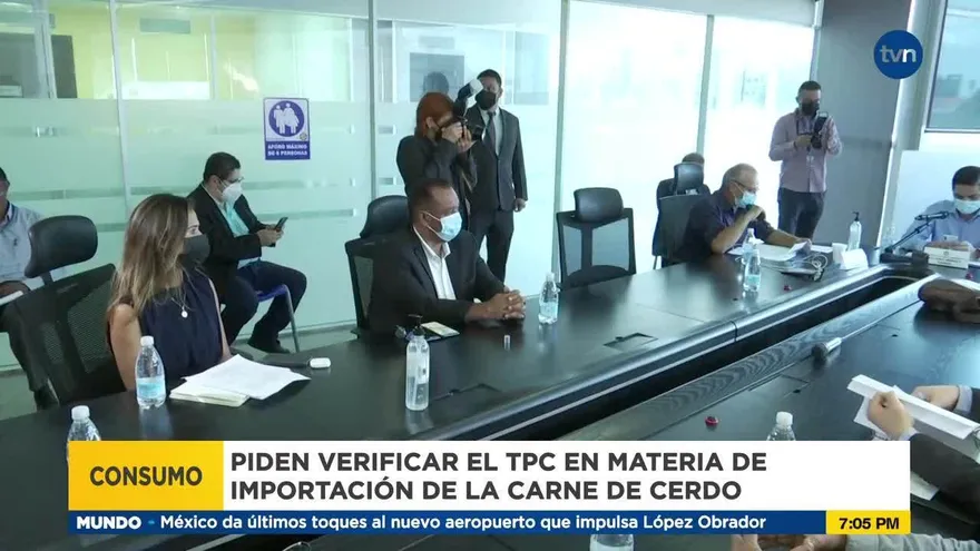 Asociación de Porcinocultores de Panamá acudió a la Asamblea Nacional