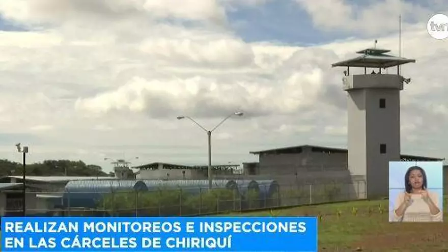 Inspeccionan cárceles en Chiriquí