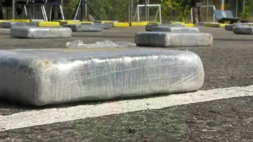 Senafront decomisa 125 paquetes de cocaína