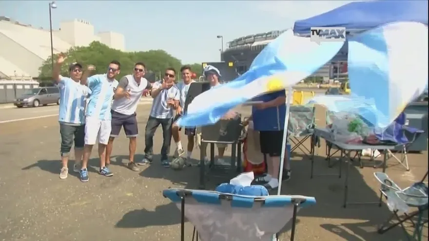 Así se vivió el ambiente previo a la final de la Copa América