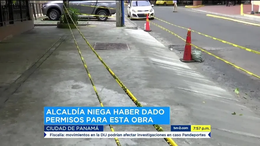 Alcalde capitalino promete que retomará construcción de aceras peatonales
