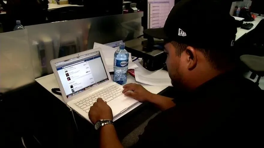 Delincuentes en redes sociales