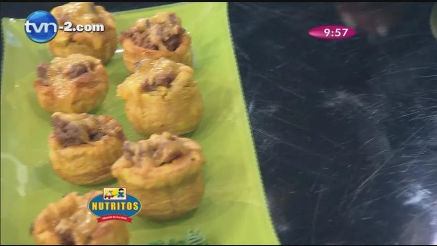 Canastas de nachos con patacón