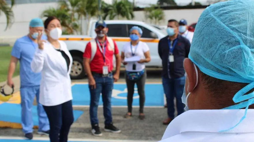 Personal del equipo de trazabilidad realiza el operativo en tres comunidades.