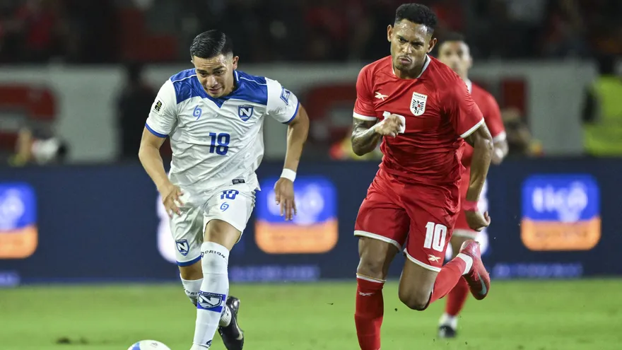 Ismael Díaz en partido ante Nicaragua