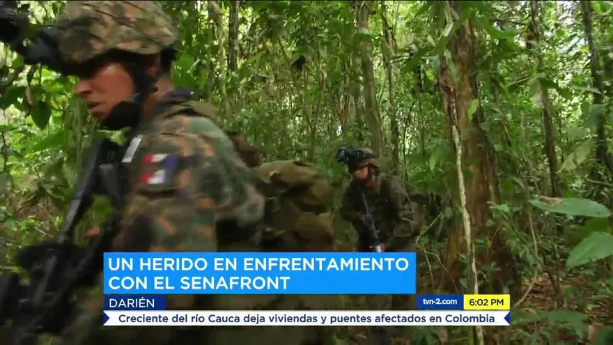 Senafront se enfrenta con narco mochileros