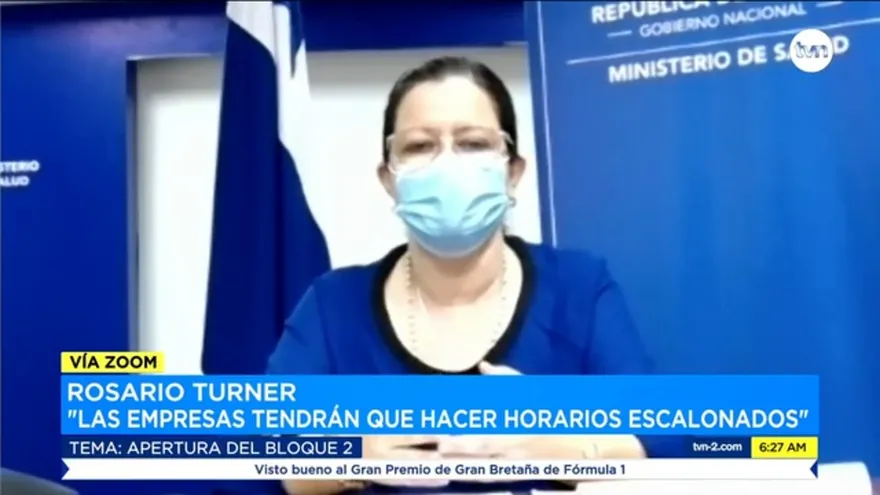 Ministra Turner pide a la ciudadanía tomar conciencia y seguir instrucciones contra la COVID-19